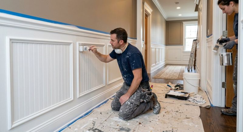 Accent Wall Painting in Kansas City, KS