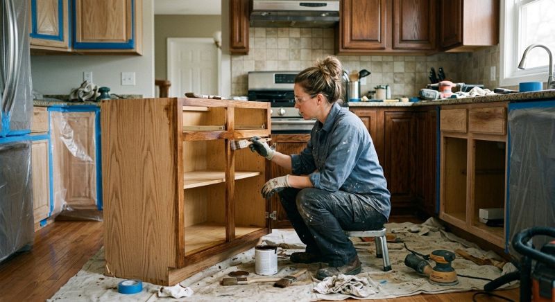 Cabinet Glazing Service in Indianapolis, IN