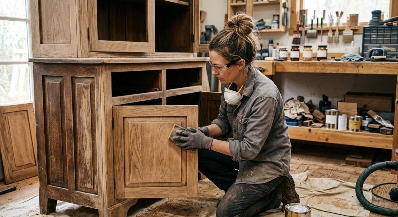 Cabinet Glazing Service in Cincinnati, OH