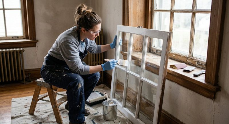Interior Shutters Painting in Waco, TX