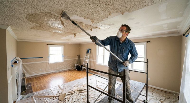 Popcorn Ceiling Stripping in Waco, TX
