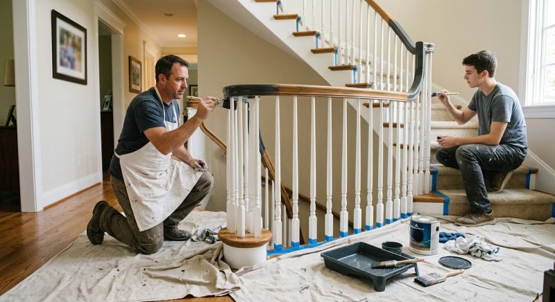 Wainscoting Painting in Waco, TX